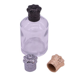 Modne niestandardowe czapki perfumowe Zamak Diamentowy stop cynku do butelek z perfumami w stylu vintage