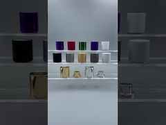 Wysokiej klasy cylindrowe aluminiowe metalowe czapki do perfum dla standardowych szyi butelki Fea 15